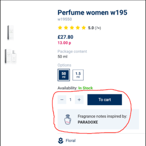 Designer Inspired Perfume